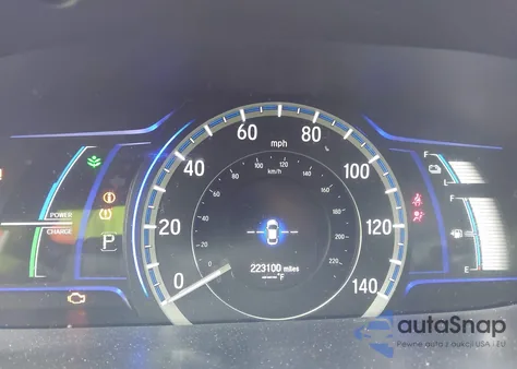 2017 Honda Accord Hybrid Touring from USA, damaged, VIN JHMCR6F76HC013354